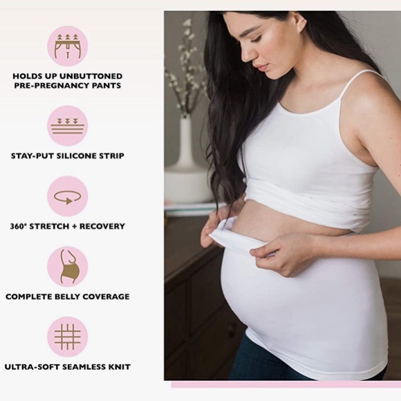 NEW! BeBand Maternity Belly Band Size M/L Black 3/$20 Sale! - Picture 4 of 10